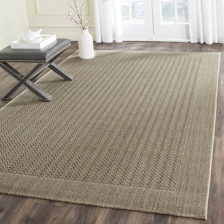 Safavieh Palm Beach 4'-0" x 6'-0" Rug in Desert Sand