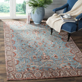 Safavieh Classic Vintage 5'-0" x 8'-0" Rug in Blue / Red
