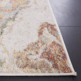Safavieh Phoenix 500 4'-5" x 6'-5" Rug in Ivory / Gold Rust