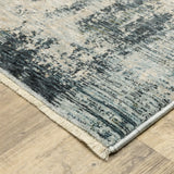 Oriental Weavers Sphinx Hayden Hay04 Beige/ Blue Rug - corner detail