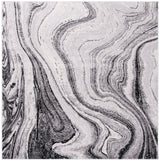 Safavieh Amelia 6'-7" x 6'-7" Rug in Grey / Gold