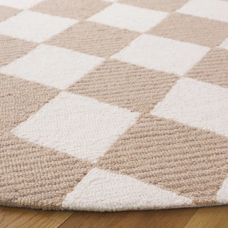 Safavieh Martha Stewart 300 6'-0" x 6'-0" Rug in Natural / Beige