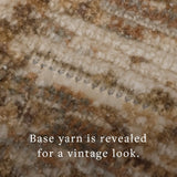 Loloi Heritage Her-01 Clay/Natural Rug - macro detail