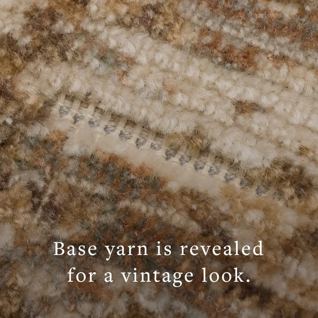 Loloi Heritage Her-01 Clay/Natural Rug - macro detail