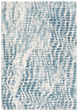 Safavieh Aria 4'-0" x 6'-0" Rug in Cream / Teal