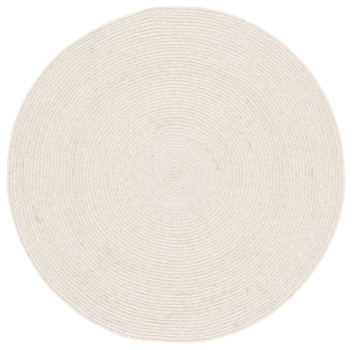 Safavieh Braided 3'-0" x 3'-0" Rug in Beige