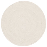 Safavieh Braided 3'-0" x 3'-0" Rug in Beige