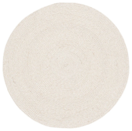 Safavieh Braided 3'-0" x 3'-0" Rug in Beige