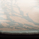 Safavieh Bella 5'-0" x 5'-0" Rug in Beige / Blue