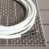 Safavieh Sisal All-Weather 4'-0" x 6'-0" Rug in Black / Grey