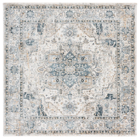 Safavieh Dream 6'-7" x 6'-7" Rug in Ivory / Navy