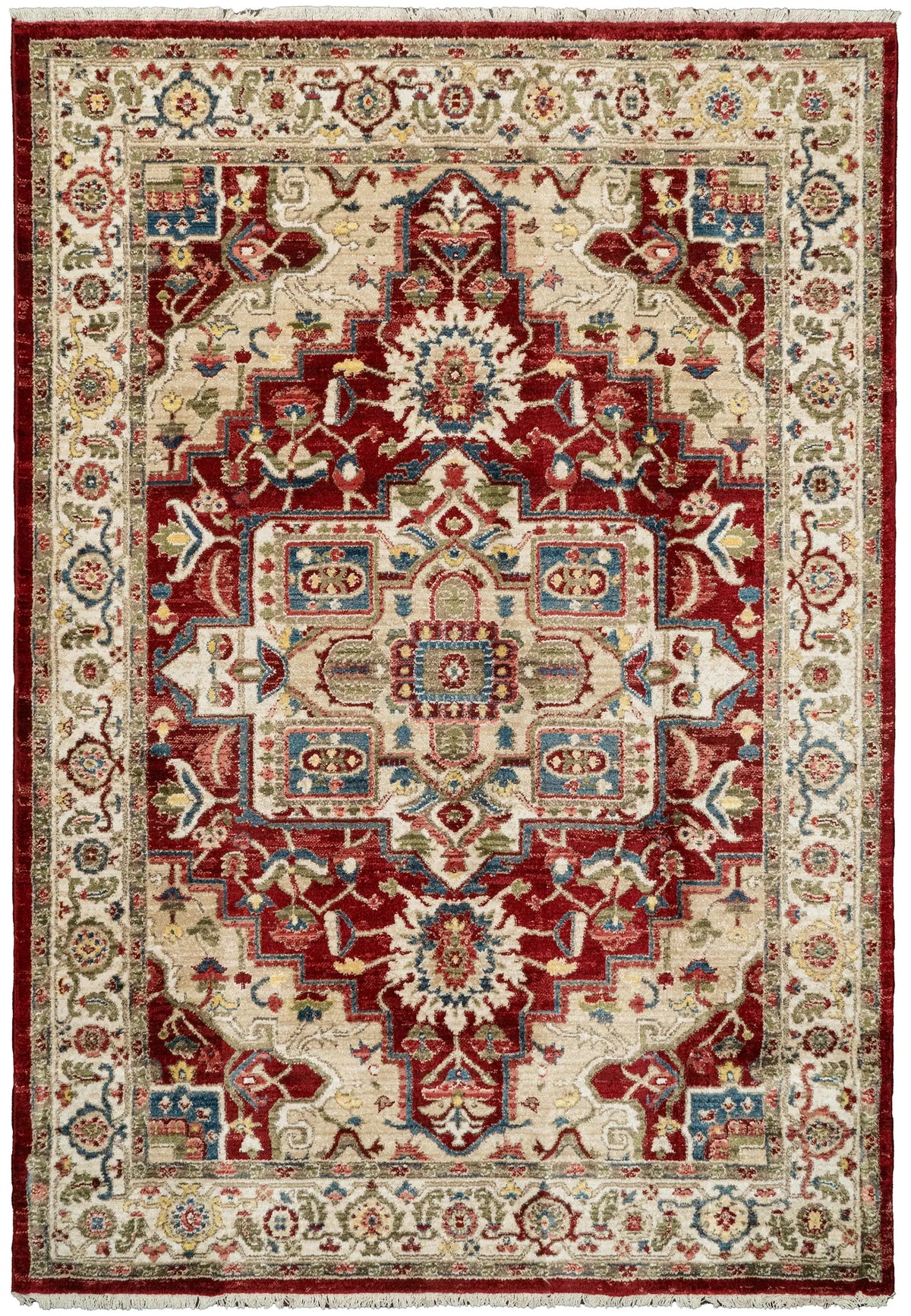 Dynamic Rugs Juno 6882 Ivory/Red Rugs - Rectangular