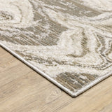 Oriental Weavers Sphinx Nebulous 530E9 Beige/ Ivory Rugs - corner detail