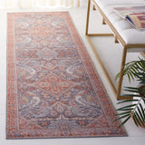 Safavieh Tucson 2'-6" x 8'-0" Rug in Grey / Rust