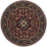 Safavieh Classic 6'-0" x 6'-0" Rug in Burgundy / Navy