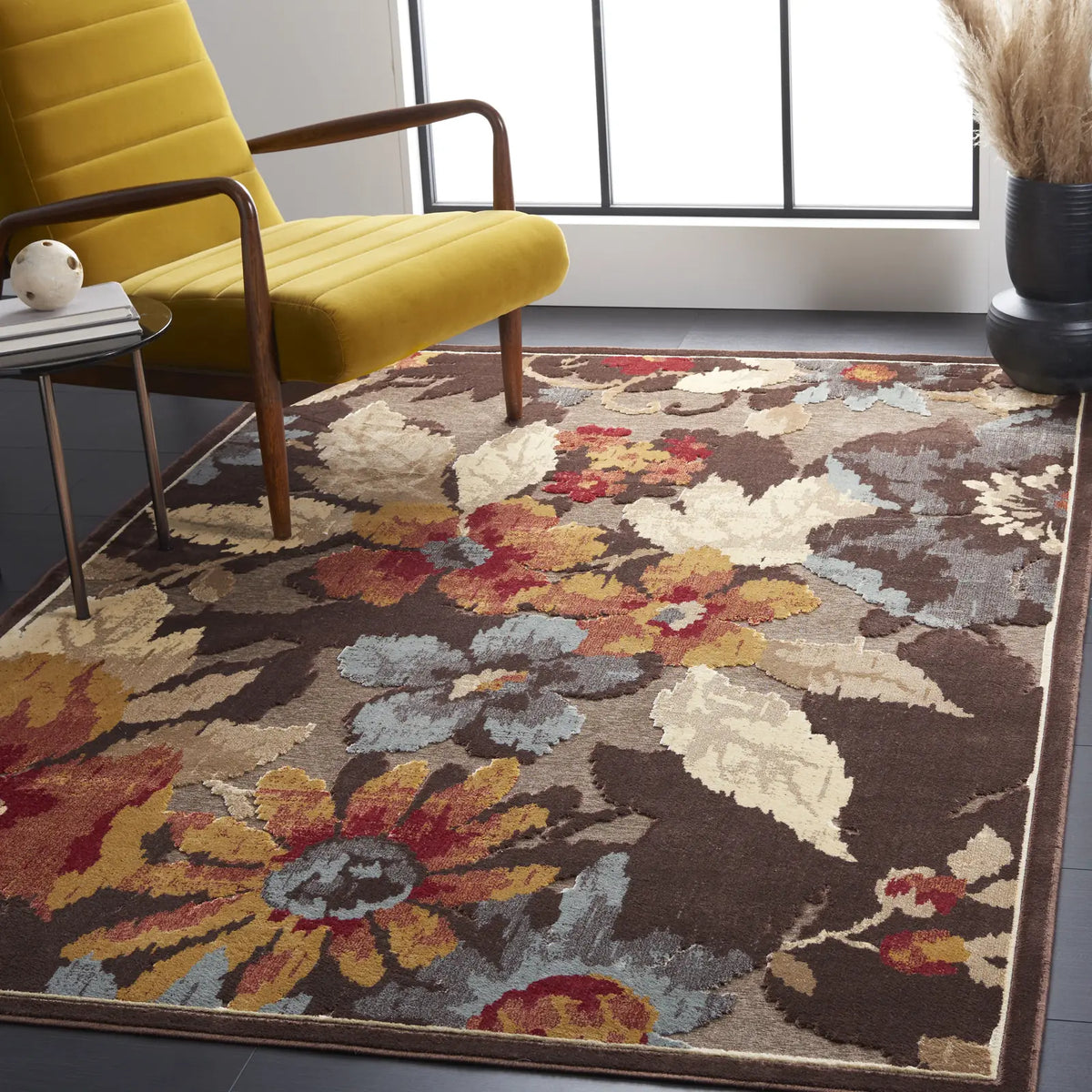 Safavieh Paradise 5'-3" x 7'-6" Rug in Dark Brown