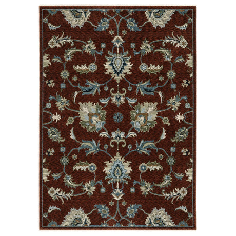 Oriental Weavers Sphinx Capella CAP06 Multi Rugs - main flat