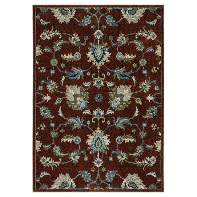 Oriental Weavers Sphinx Capella CAP06 Multi Rugs - main flat