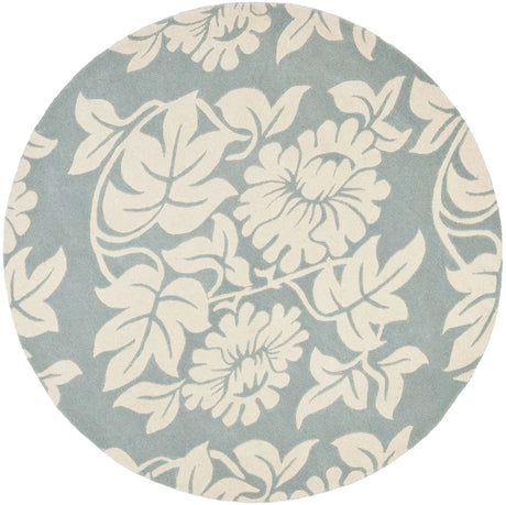 Safavieh Soho 6'-0" x 6'-0" Rug in Blue / Ivory