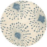 Safavieh Bella 5'-0" x 5'-0" Rug in Beige / Blue