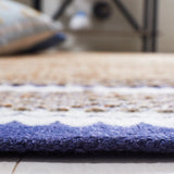 Safavieh Natural Fiber 4'-0" x 6'-0" Rug in Natural / Navy