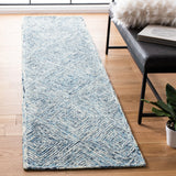 Safavieh Capri 2'-3" x 9'-0" Rug in Ivory / Blue