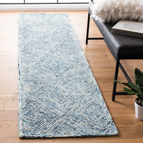 Safavieh Capri 2'-3" x 9'-0" Rug in Ivory / Blue