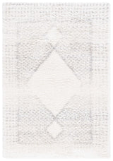 Safavieh Fontana Shag  800 4'-0" x 6'-0" Rug in Ivory / Grey