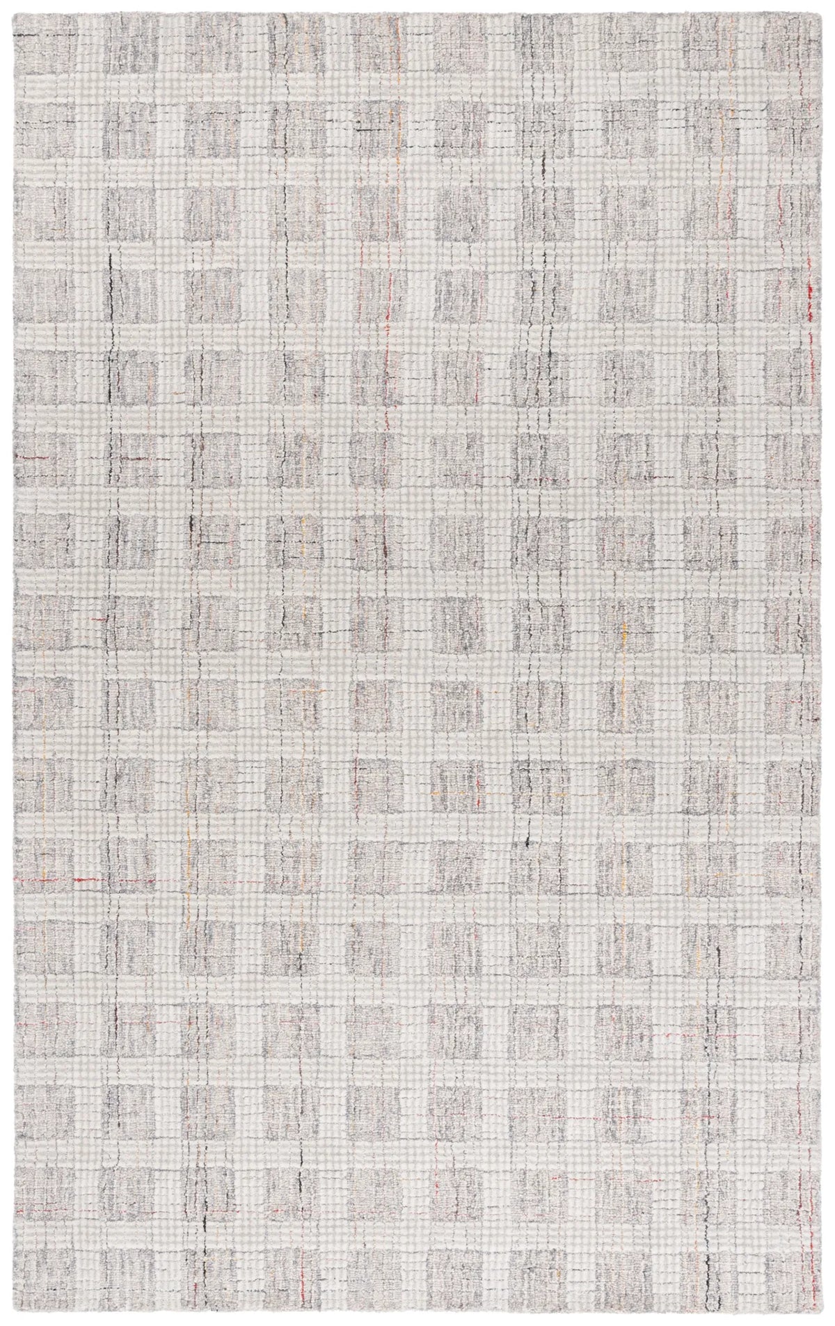 Safavieh Ebony 4'-0" x 6'-0" Rug in Grey / Ivory