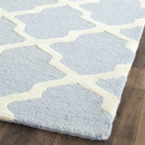 Safavieh Cambridge 10'-0" x 14'-0" Rug in Light Blue / Ivory