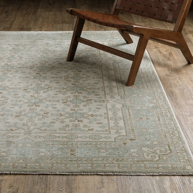 Oriental Weavers Sphinx Maeve MAE04 Blue Rugs - angle/detail