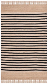 Safavieh Natural Fiber 4'-0" x 6'-0" Rug in Natural / Black
