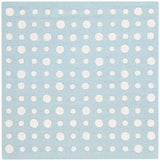 Safavieh Safavieh Kids 5'-0" x 5'-0" Rug in Blue / Ivory