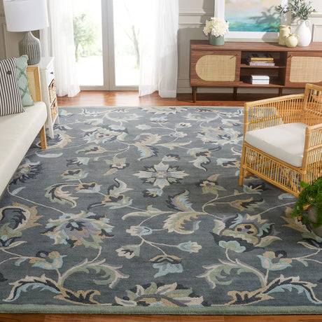 Safavieh Jardin 10'-0" x 14'-0" Rug in Grey / Multi