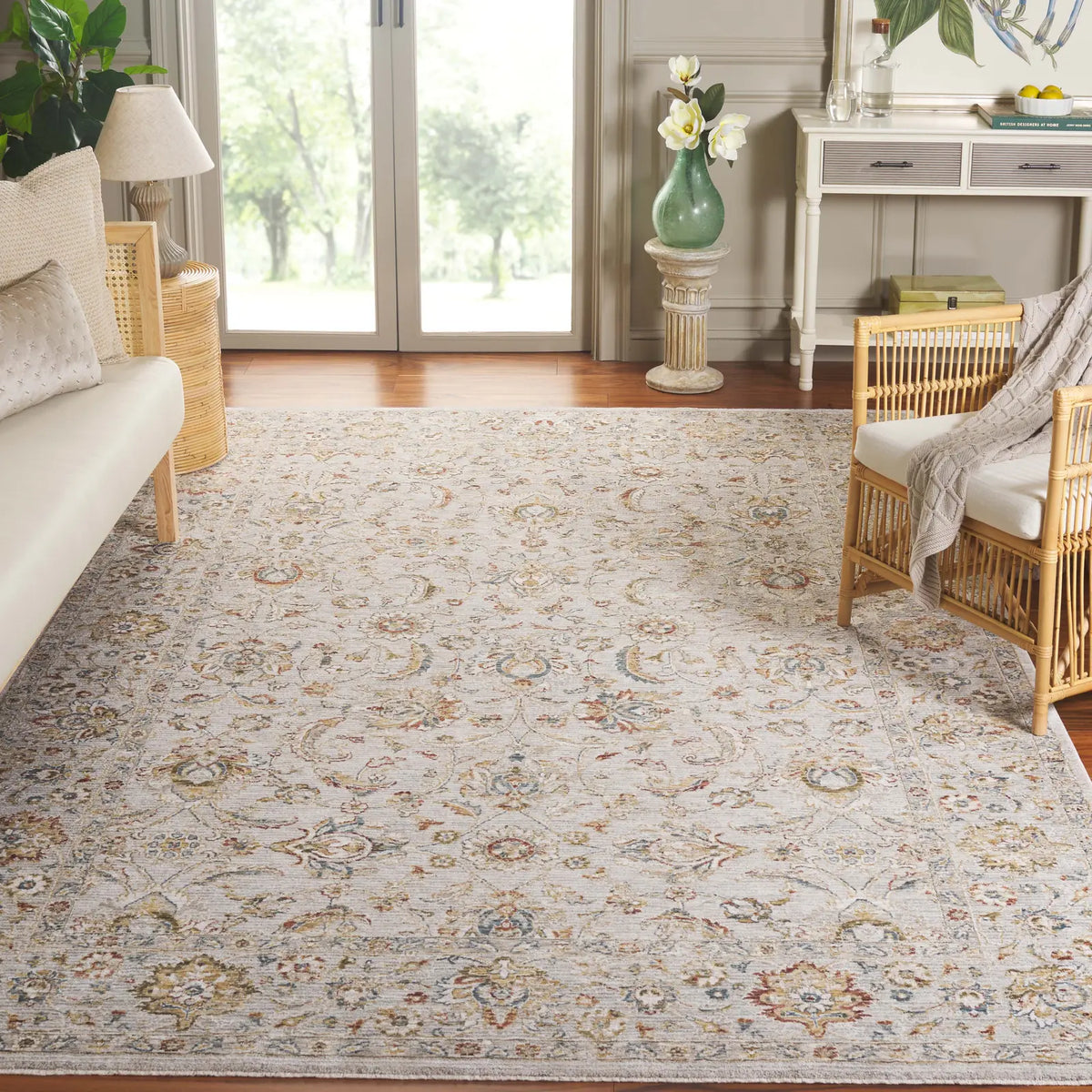 Safavieh Persian 10'-0" x 13'-0" Rug in Grey / Gold Rust