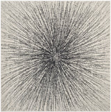 Safavieh Evoke 6'-7" x 6'-7" Rug in Black / Ivory