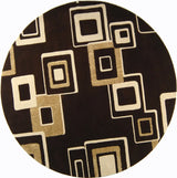 Safavieh Soho 8'-0" x 8'-0" Rug in Brown / Beige