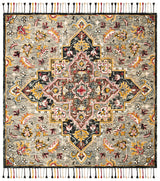 Safavieh Aspen 7'-0" x 7'-0" Rug in Grey / Charcoal