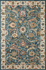 Loloi Victoria Vk-24 Ocean/Multi Rug - main flat