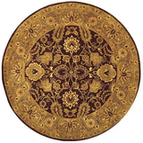 Safavieh Classic 6'-0" x 6'-0" Rug in Burgundy / Gold