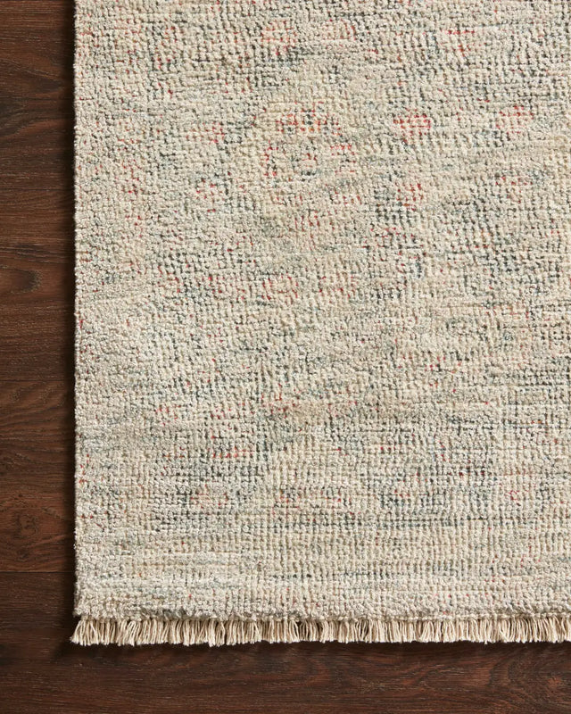 Loloi Priya Pry-02 Navy/Ivory Rugs - corner on wood