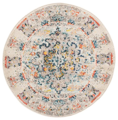 Safavieh Madison 3'-0" x 3'-0" Rug in Cream / Blue