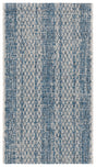 Safavieh Courtyard 2'-0" x 3'-7" Rug in Light Grey / Blue