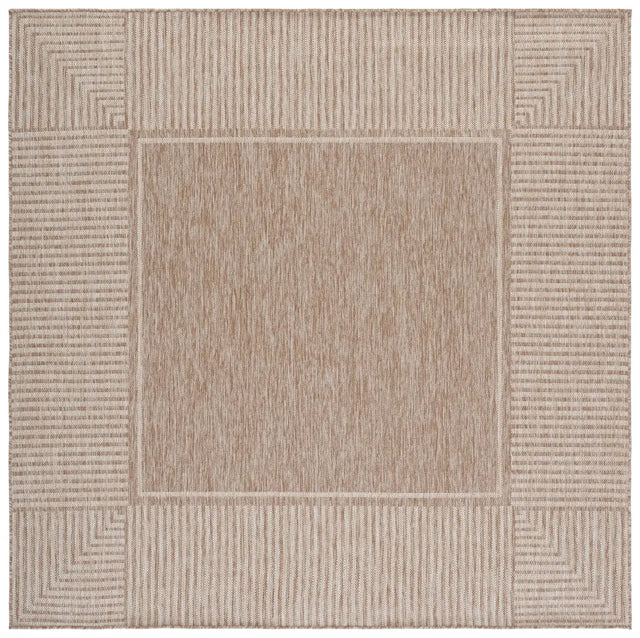 Safavieh Beach House 6'-7" x 6'-7" Rug in Beige / Light Beige