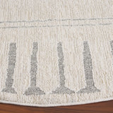 Safavieh Northport 6'-7" x 6'-7" Rug in Ivory / Grey