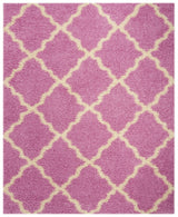 Safavieh Sgd-Dallas Shag 10'-0" x 14'-0" Rug in Pink / Ivory