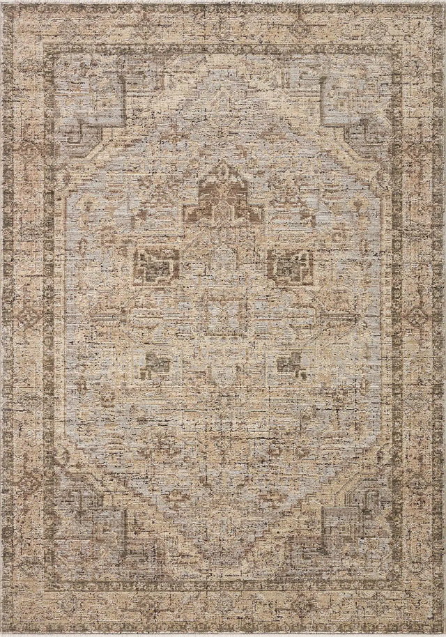 Loloi Priscilla PRL-07 Beige / Earth Rug - main flat