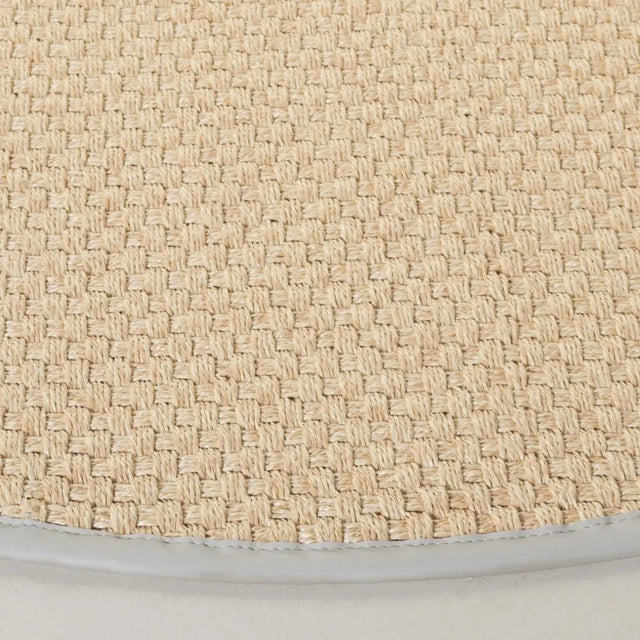 Safavieh Napa Performance Sisal  6'-0" x 6'-0" Rug in Natural / Ivory