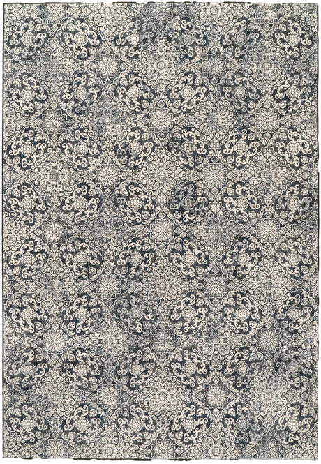 Dynamic Rugs Ancient Garden 57162 Steel Blue Rugs - Rectangular