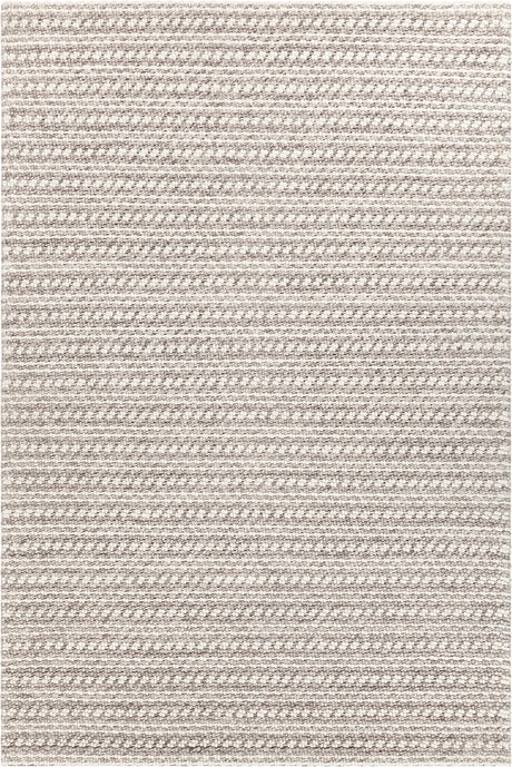 Chandra Suzette SUZ-55600 Taupe / White rug, flat view